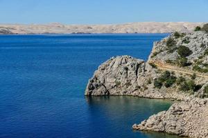 il Adriatico mare nel Croazia foto