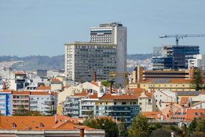 Visualizza di Lisbona nel Portogallo foto