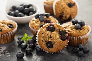 vegano Banana mirtillo muffin foto