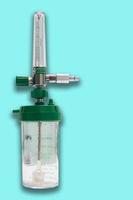 ossigeno misuratore di flusso e umidificatore bottiglia foto
