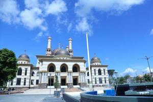 il grande moschea di al aqsa nel Klaten, centrale Giava, Indonesia foto