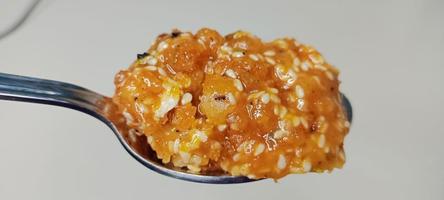 asciutto frutta miscela per Salute, gond GUD pak ricetta per Salute, asciutto frutta laddu ricetta, ricetta per Salute foto