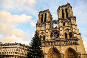 il notre dama Cattedrale nel Parigi, Francia foto