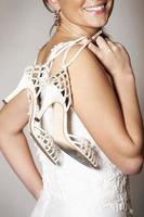 sposa e scarpe foto