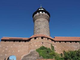 castello di nuernberger burg a norimberga foto