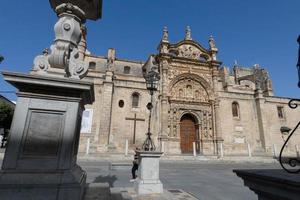 Chiesa nel il villaggio di puerto de Santa maria, nel il Provincia di Cadice, andalusia, Spagna. foto