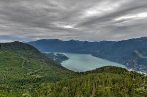 garibaldi lago - squallido, avanti Cristo, Canada foto