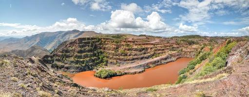 ngwenya ferro minerale il mio - Swaziland foto