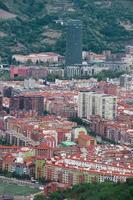 città Visualizza a partire dal bilbao città, basco nazione, Spagna, viaggio destinazioni foto