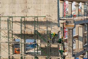 edificio è in costruzione foto