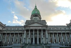 nazionale congresso edificio - buenos va in onda, argentina foto