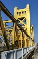 Tower Bridge, Sacramento, California foto