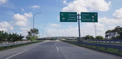 indonesiano Pedaggio strada o autostrada, nuovo governo infrastruttura progetto foto