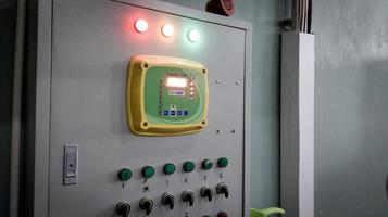 temptron pannello per controllando ventilazione nel industria azienda agricola tecnologia. foto