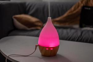 colorato aria umidificatore essenziale olio diffusore spruzzatore nebulizzatore aromaterapia aroma diffusore foto