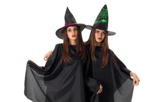 bella giovane ragazze nel Halloween stile foto