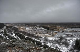 thingvellir parco, Islanda foto