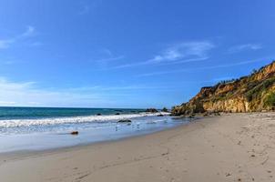 bellissimo e romantico EL matador stato spiaggia nel Malibu, meridionale California foto