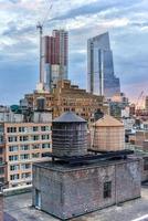 tetto visualizzazioni lungo midtown ovest nel Manhattan, nuovo york. foto