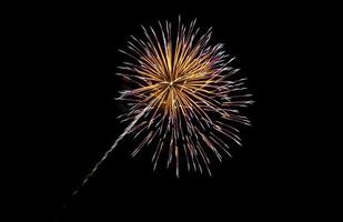 fuochi d'artificio di coney island beach foto