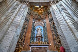 Roma, Italia - marzo 23, 2018 - il Chiesa di sant'agnese nel agone è uno di il maggior parte visitato chiese nel Roma dovuto per suo centrale posizione nel il famoso piazza navona nel Roma, Italia. foto