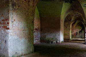 vecchio fortezza cantine nel daugavpils foto