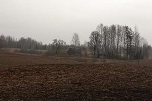 autunno paesaggi nel Lettonia foto