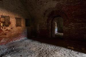 vecchio fortezza cantine nel daugavpils foto