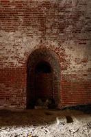 vecchio fortezza cantine nel daugavpils foto