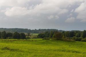 rurale estate paesaggi nel baltico stati foto