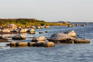 naturale paesaggi di il isola di vormsi foto