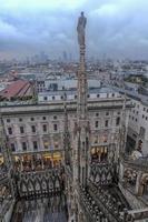 Milano Cattedrale, duomo di milano, uno di il maggiore chiese nel il mondo, su piazza duomo piazza nel il Milano città centro nel Italia. foto