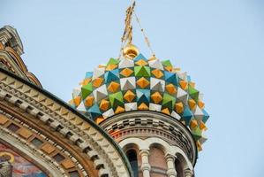 Chiesa di il salvatore su rovesciato sangue nel santo pietroburgo, Russia foto