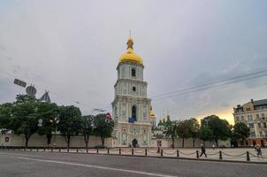 kiev, Ucraina - giugno 26, 2009 - Visualizza di santo sophia Cattedrale campana Torre nel kiev, Ucraina. sophia Cattedrale - unesco mondo eredità luogo. foto