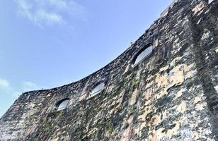 castillo san felipe del morro anche conosciuto come forte san felipe del morro o morro castello. esso è un' 16 ° secolo cittadella collocato nel san Giovanni, puerto stecca. foto