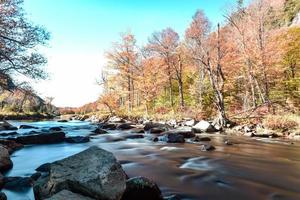 adirondack autunno fogliame, nuovo York foto