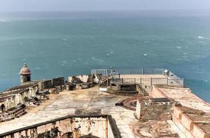 castillo san felipe del morro anche conosciuto come forte san felipe del morro o morro castello. esso è un' 16 ° secolo cittadella collocato nel san Giovanni, puerto stecca. foto