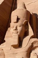 abu simbel su il confine di Egitto e Sudan foto