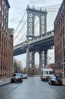 Manhattan ponte a partire dal dumbo foto