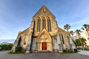 il Cattedrale di il maggior parte santo Trinità è un anglicana Cattedrale collocato su Chiesa strada nel hamilton, bermuda. foto
