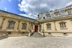 chateau de chantilly, storico chateau collocato nel il cittadina di chantilly, Francia. foto