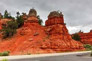 rosso canyon a dixie nazionale foresta nel Utah, unito stati. foto