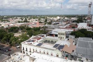 il palazzo di governo nel il principale piazza di Merida, Yucatan, Messico foto