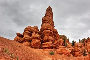 rosso canyon a dixie nazionale foresta nel Utah, unito stati. foto