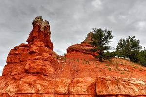 rosso canyon a dixie nazionale foresta nel Utah, unito stati. foto