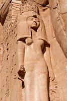 abu simbel su il confine di Egitto e Sudan foto