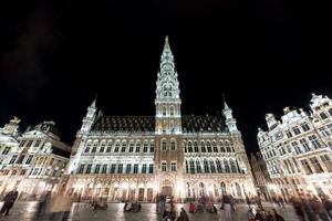 mille dollari posto nel Bruxelles, Belgio a notte. foto
