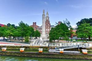 mondo guerra io monumento nel memoriale parco nel provvidenza, rhode isola. foto