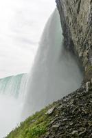 Visualizza di il inferiore di ferro di cavallo cascate, un' parte di Niagara cascate, nel Canada. foto