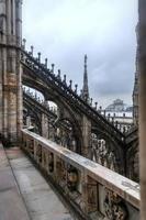 Milano Cattedrale, duomo di milano, uno di il maggiore chiese nel il mondo, su piazza duomo piazza nel il Milano città centro nel Italia. foto